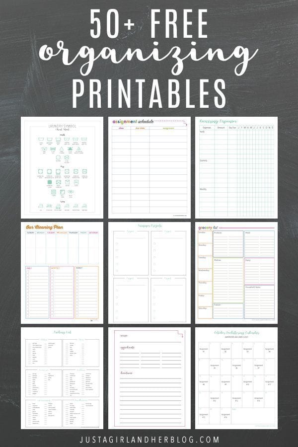 Boost Productivity with Printables