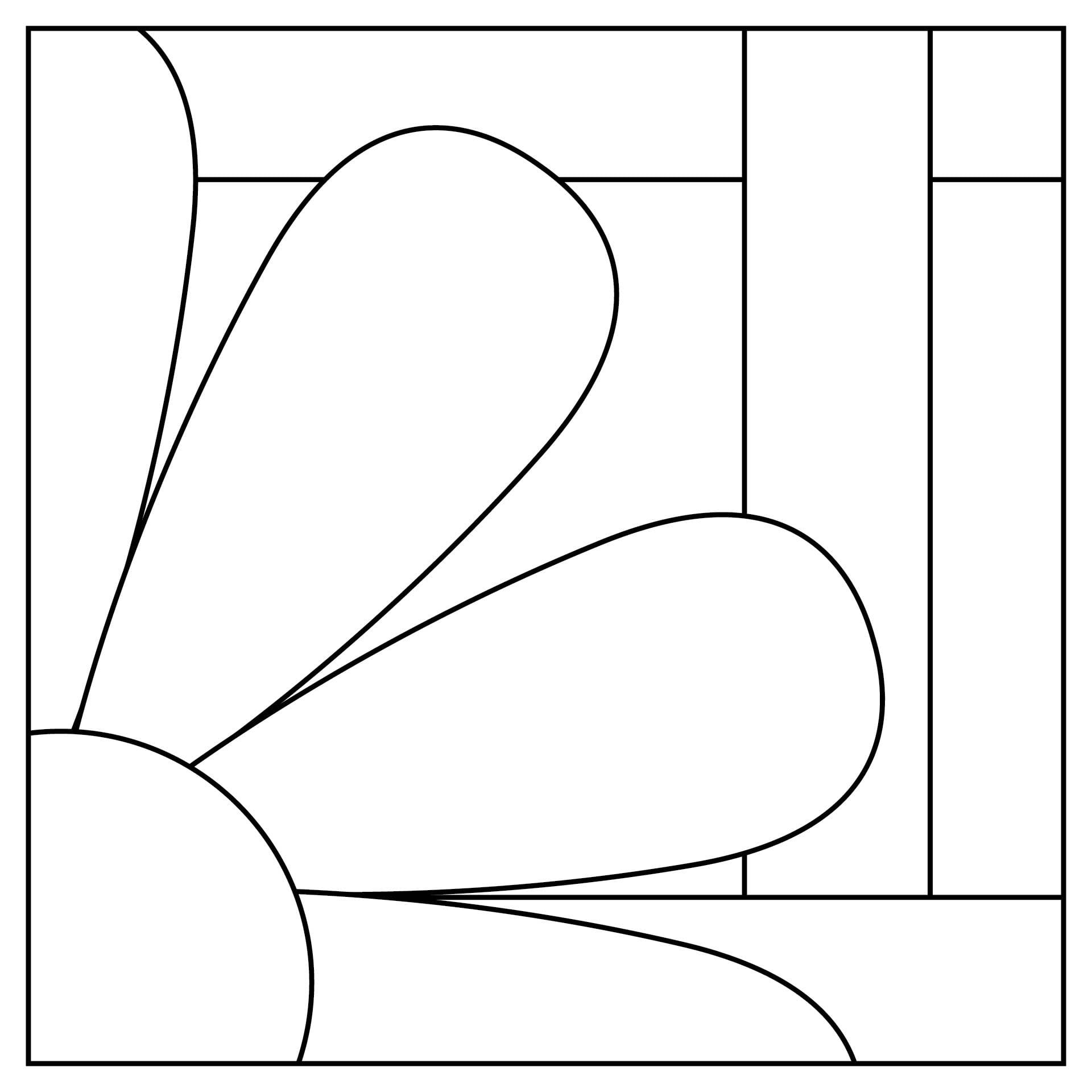 5 Best Images of Beginner Stained Glass Patterns Printable