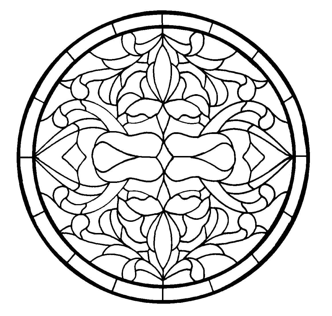 Printable Beginner Stained Glass Patterns