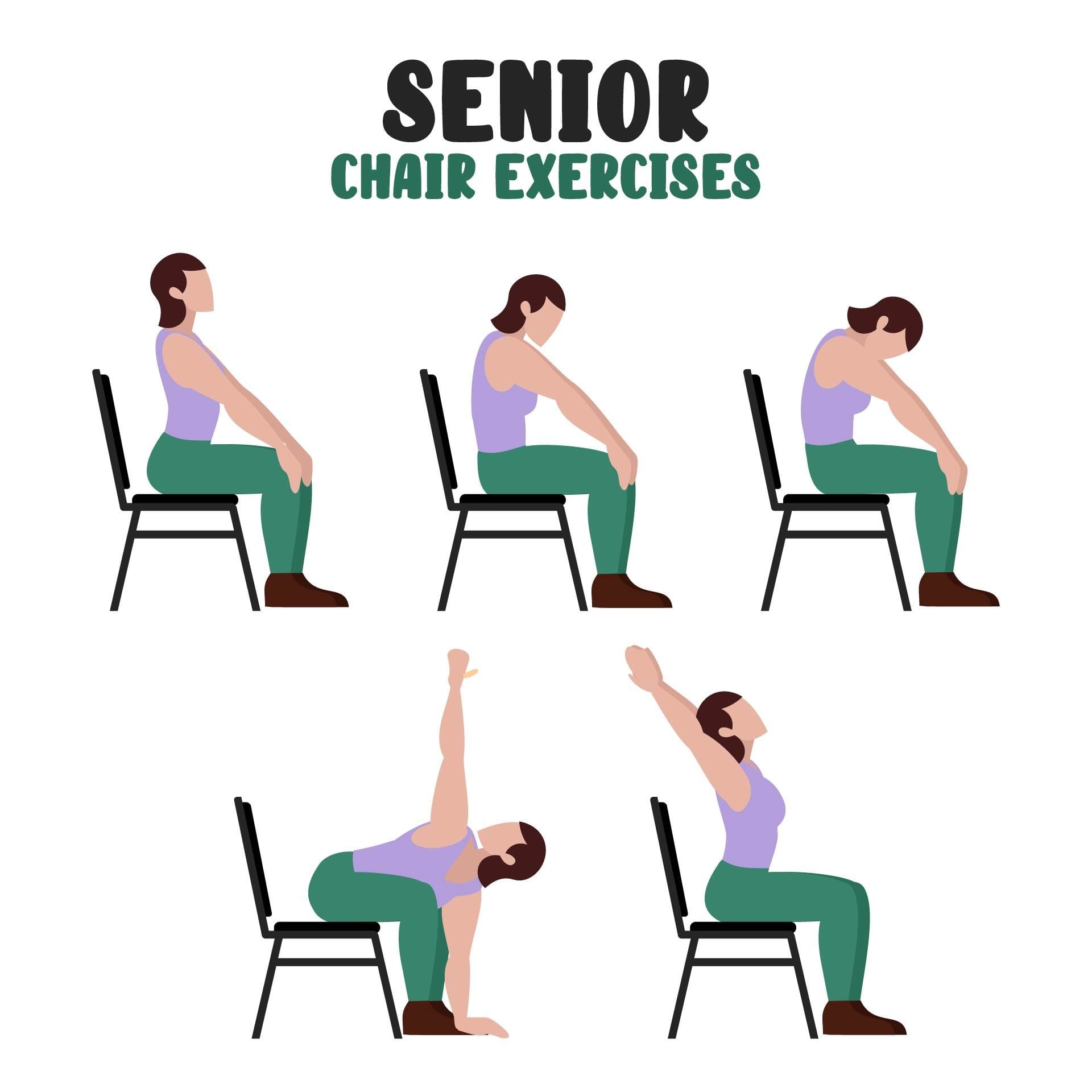 Chair Yoga Exercises For Seniors