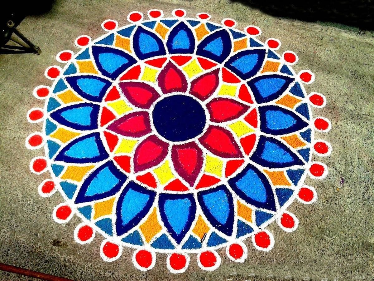 Best Rangoli Designs for Diwali 2016