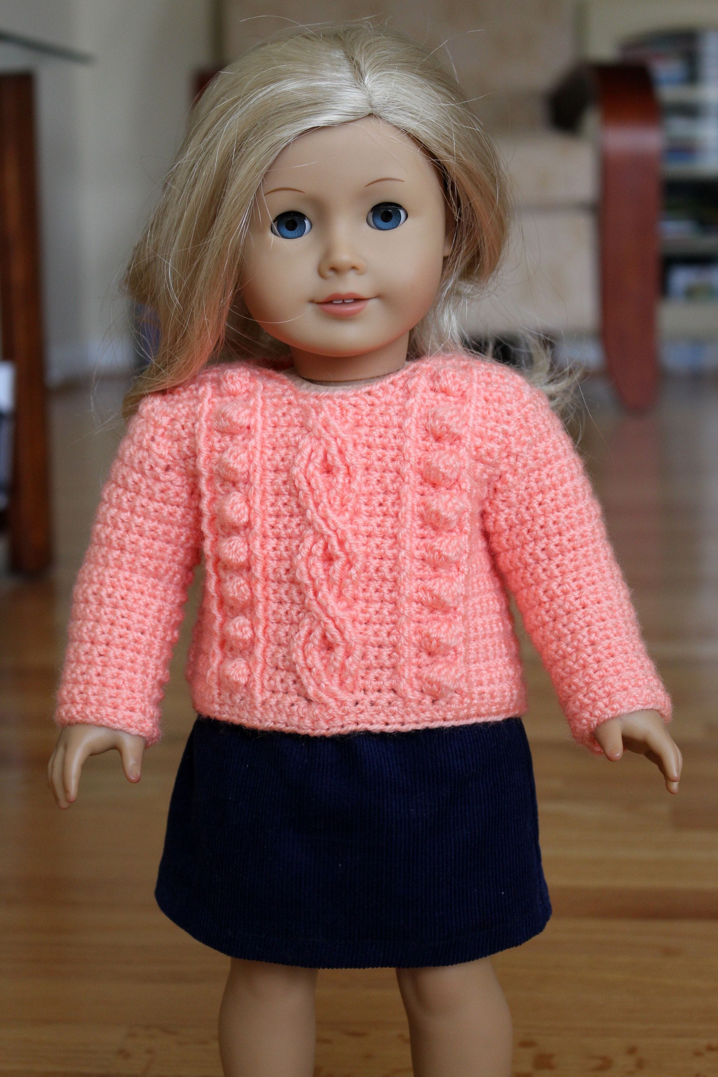 Lets create: Crochet 18 Doll Clothes # 1