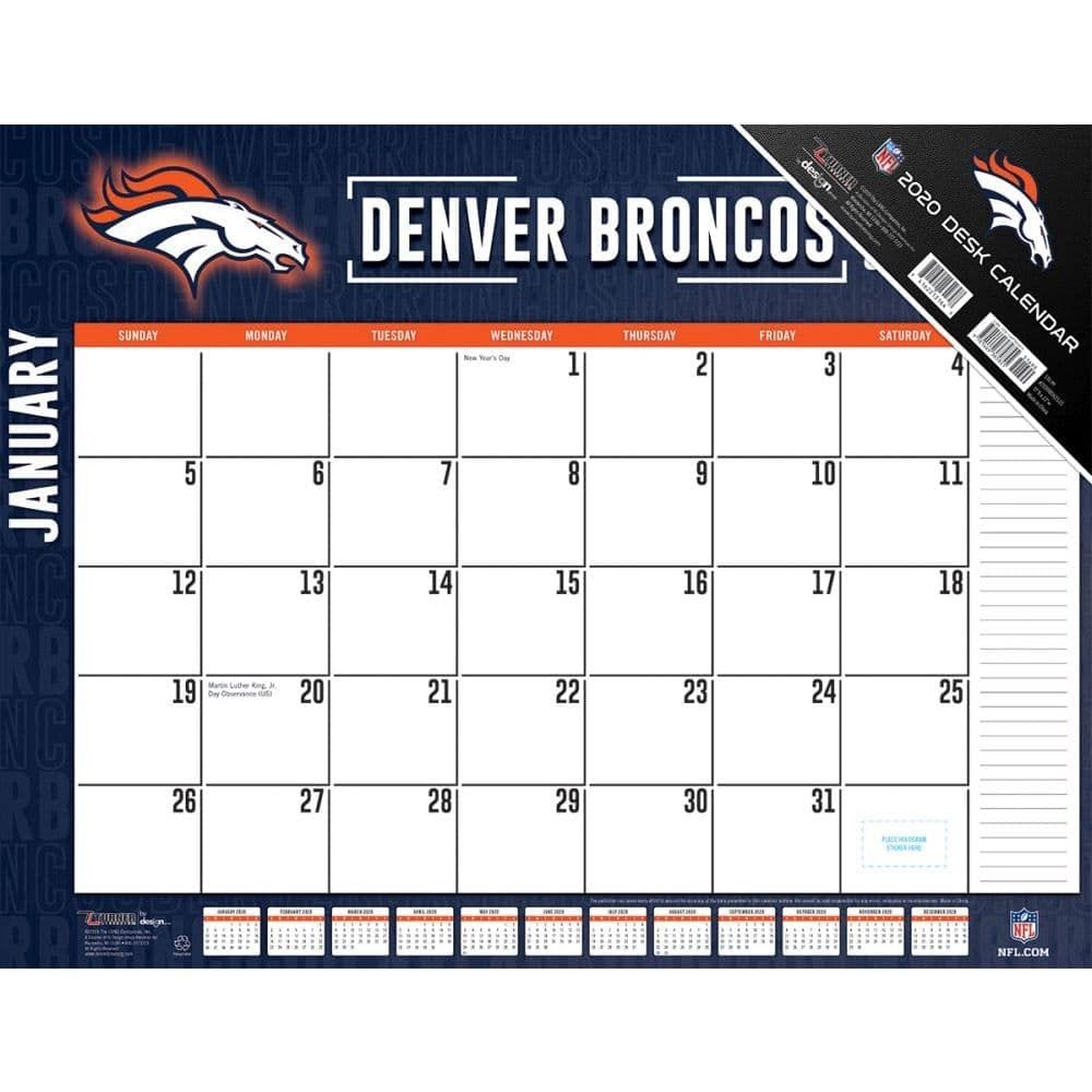 Denver Broncos 2021 NFL schedule released