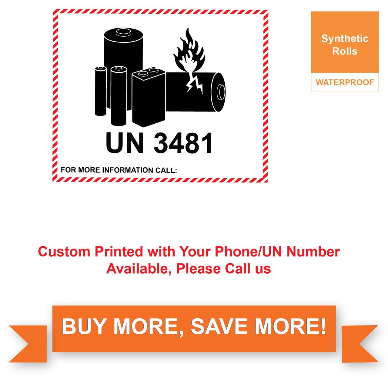 Free Printable Un3481 Label Template