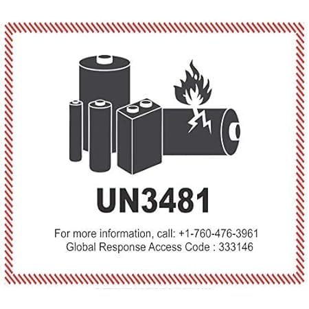 Printable Un3481 Label