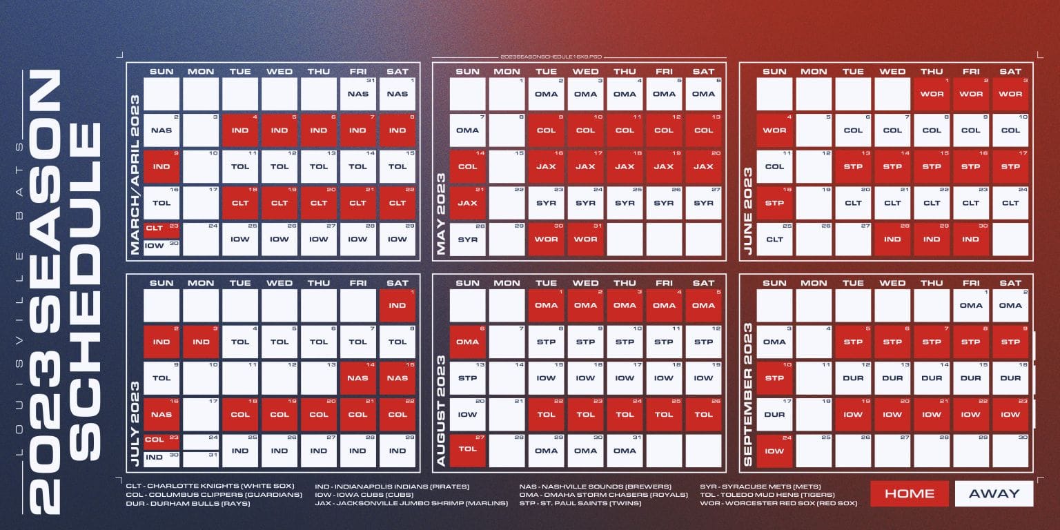 Louisville baseball announces 2023 schedule