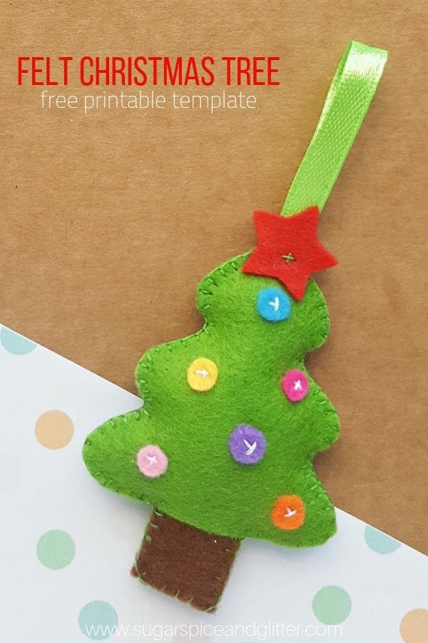 Free Printable Felt Christmas Ornament Patterns