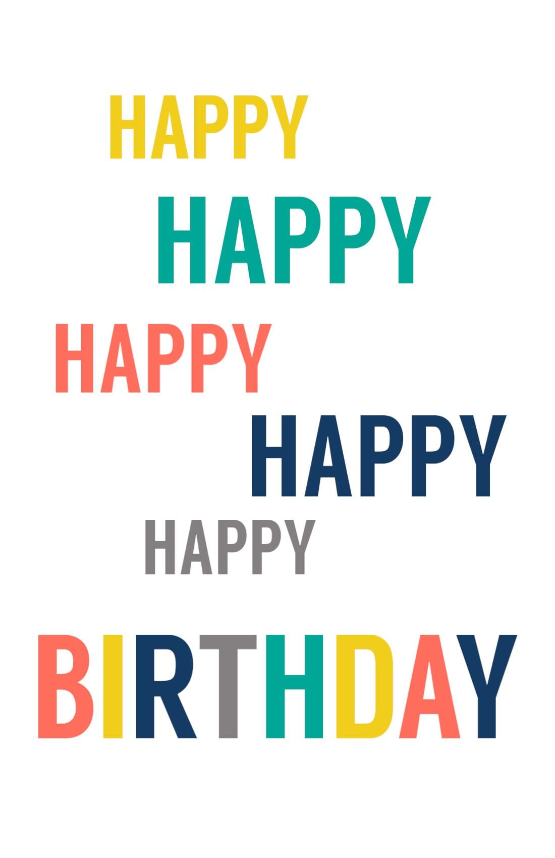 101 Free Birthday Printable Cards for Everyone