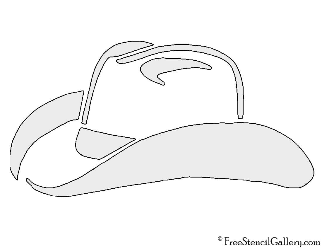 Free Printable Cowboy Hat Template