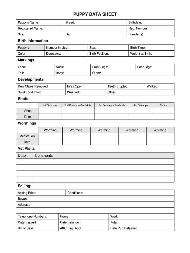 Dog vaccination record printable pdf free: Fill out sign online