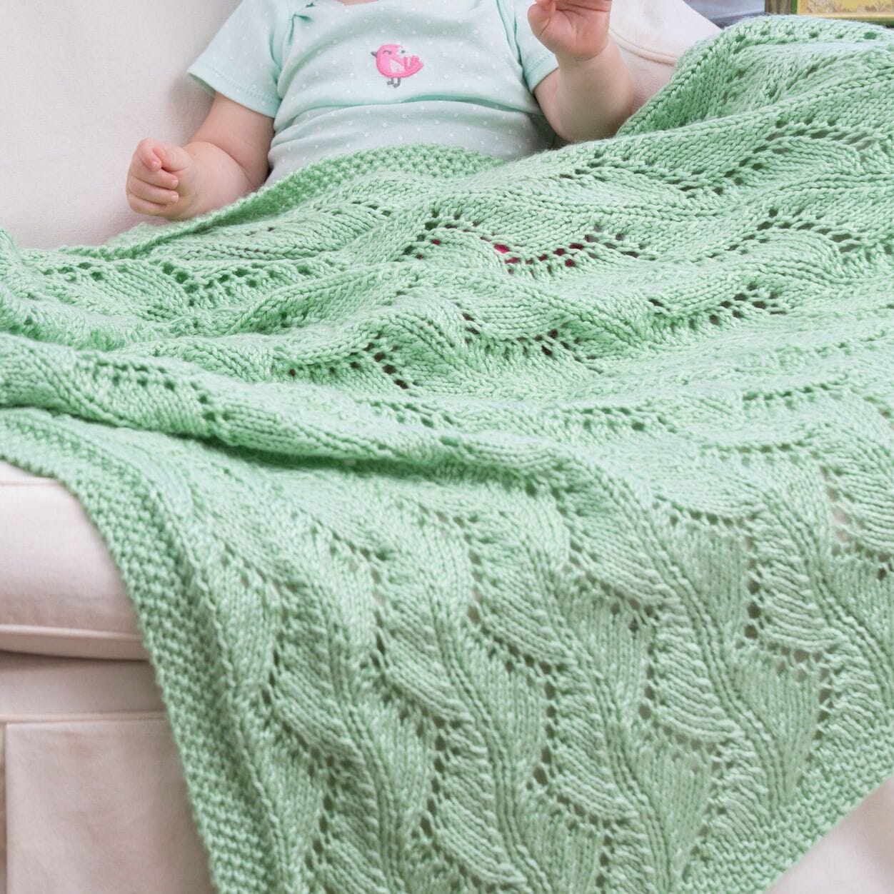 9 Lace Baby Blanket Free Knitting Patterns Blog