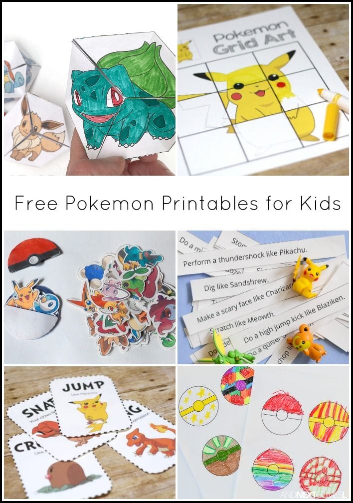 Free Printable Pokmon Coloring Pages for Kids