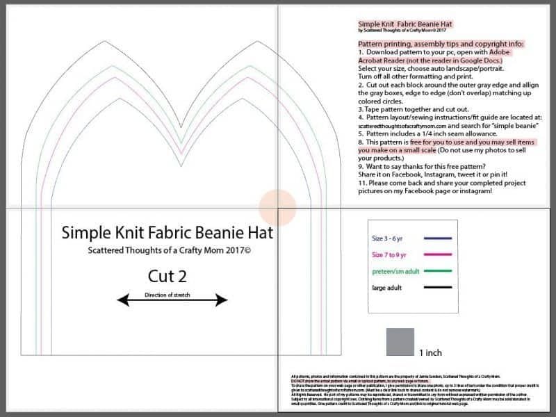 free slouchy beanie pattern :: Heidi Finn