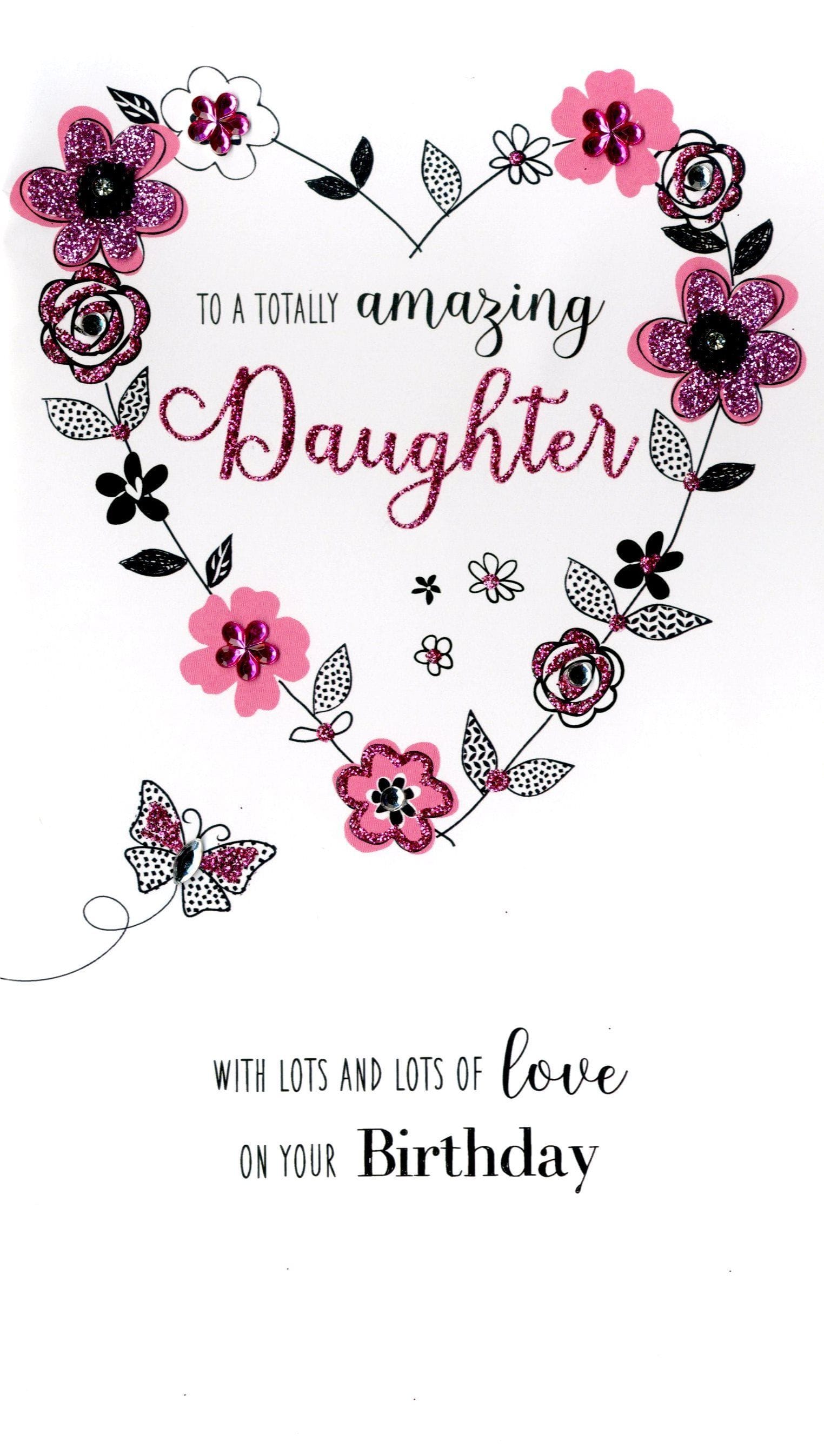 Printable Birthday Cards For Daughter