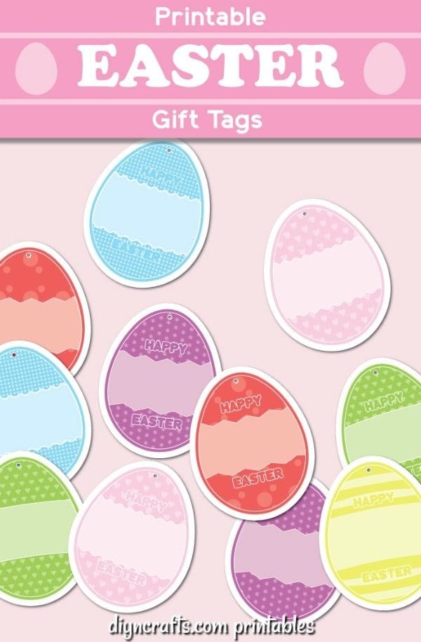 Free Printable Easter Gift Tags 28 unique designs