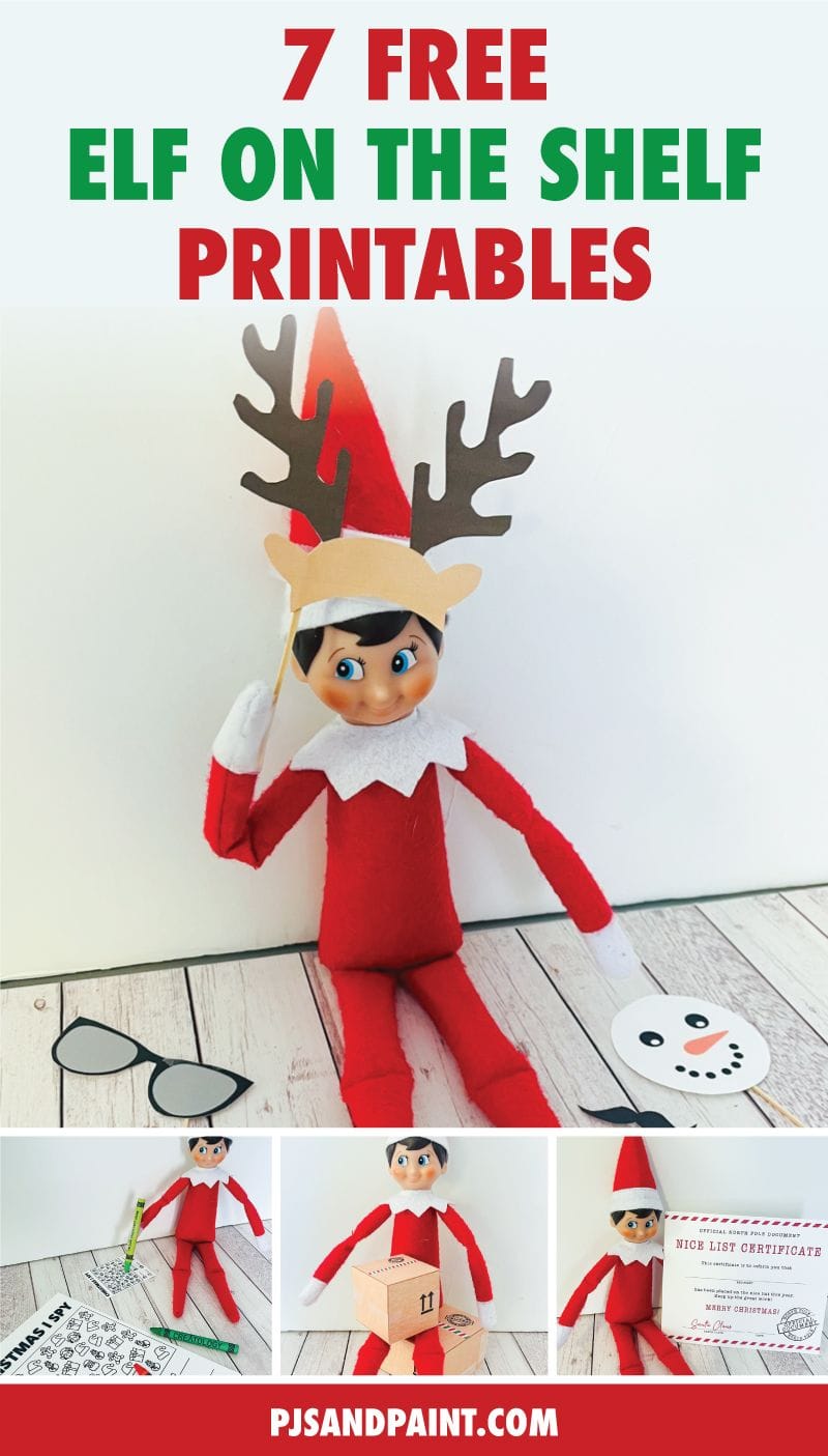 7 Free Elf on the Shelf Printables