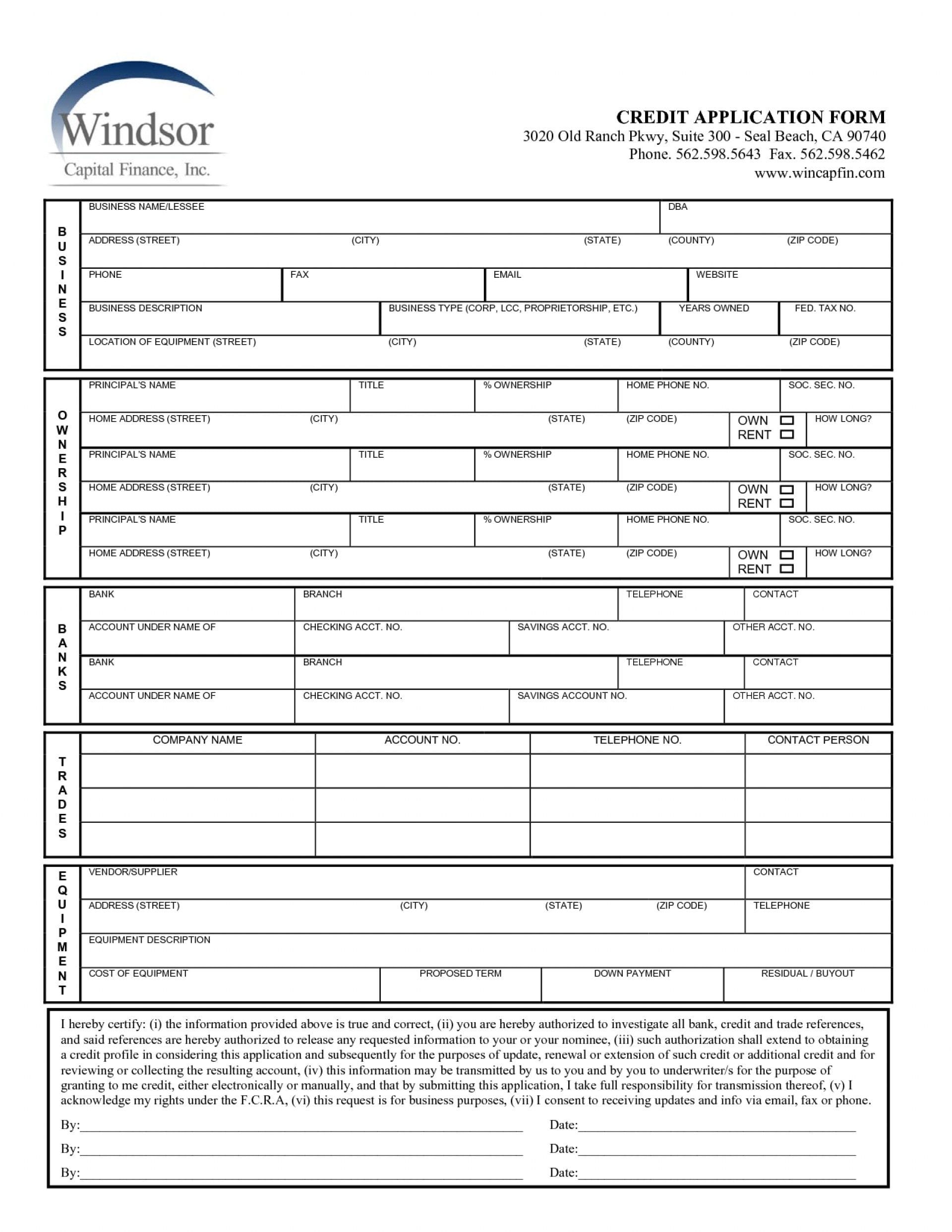 Free Printable Forms For Small Business