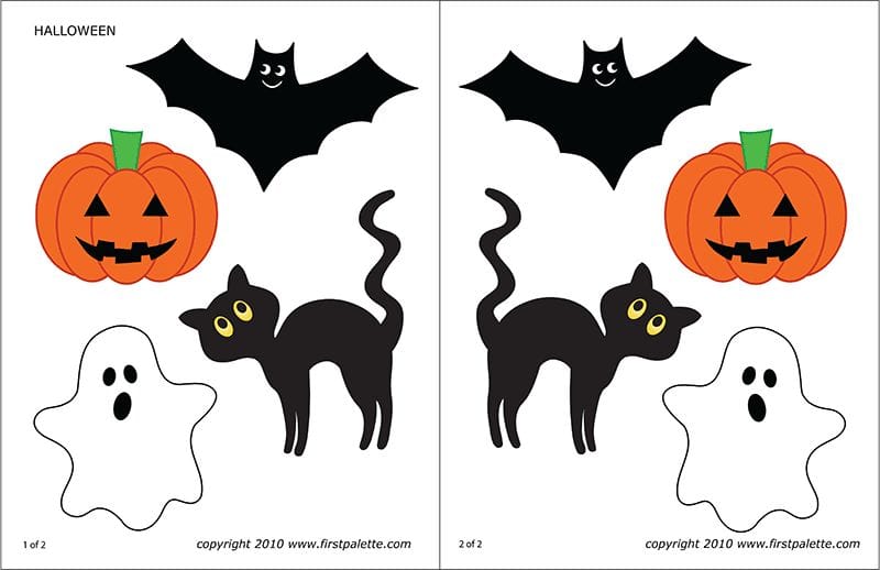 Free Printable Halloween Decorations Templates