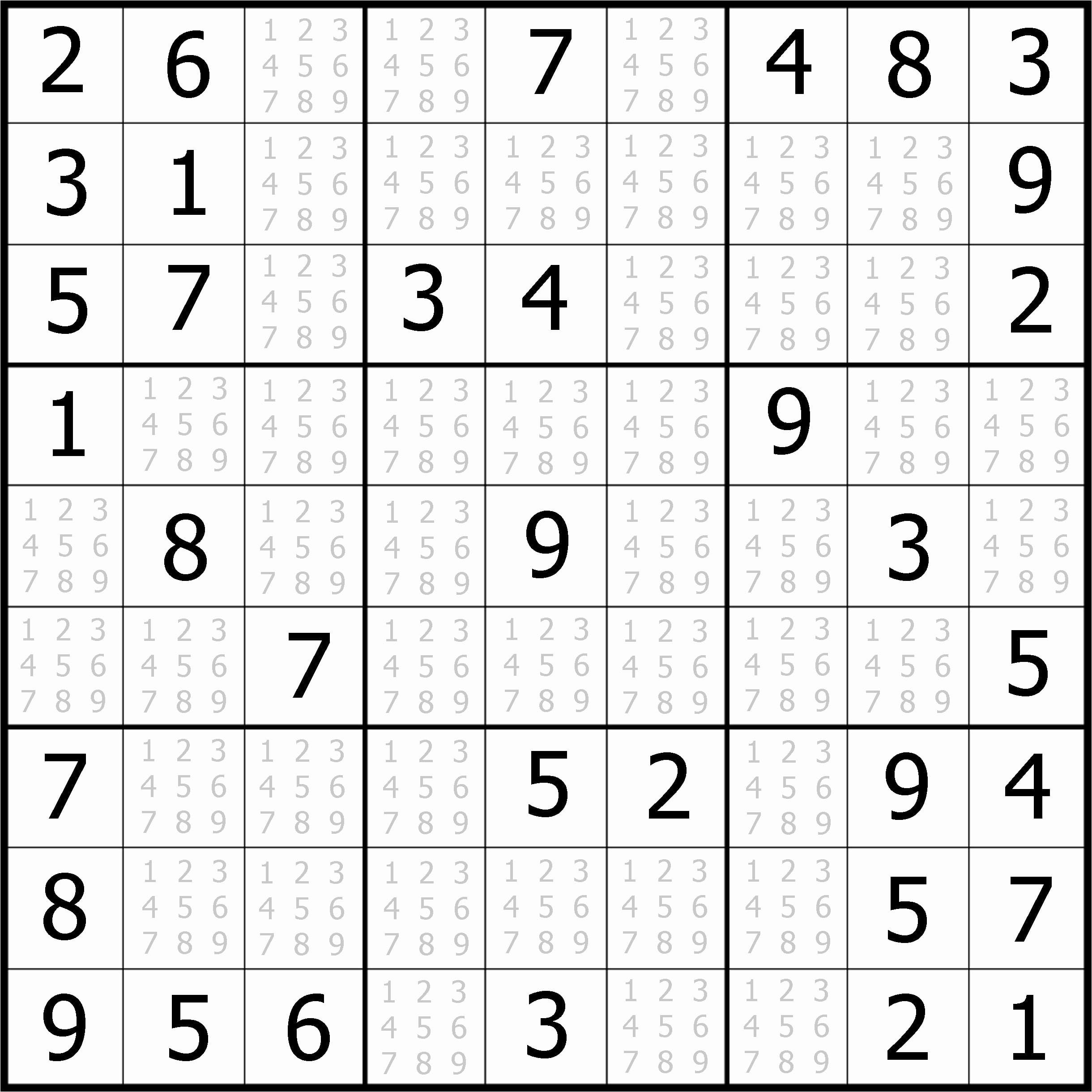 Large Print Sudoku Puzzles