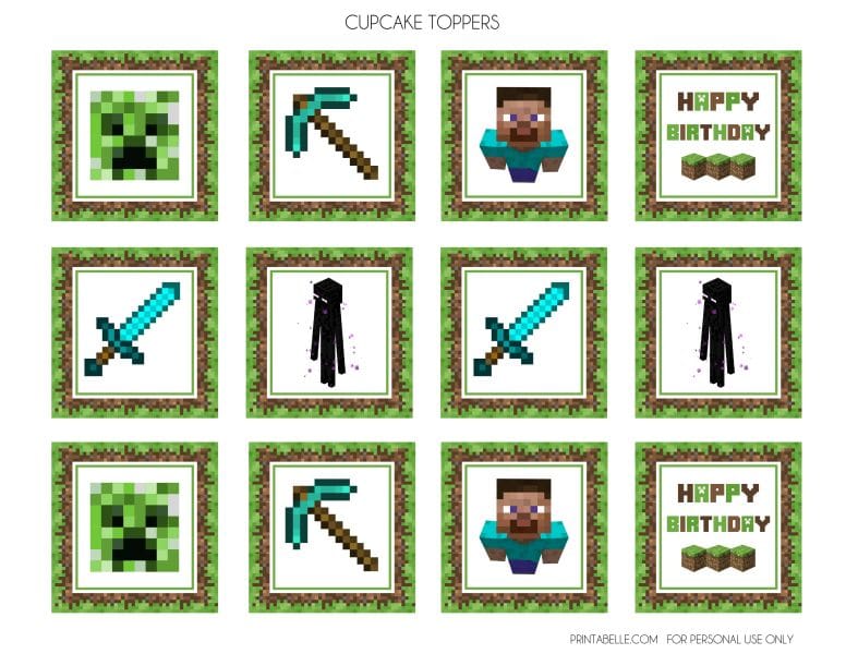 FREE Minecraft Printables