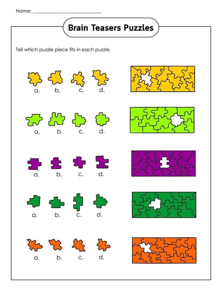 Number Find Puzzles