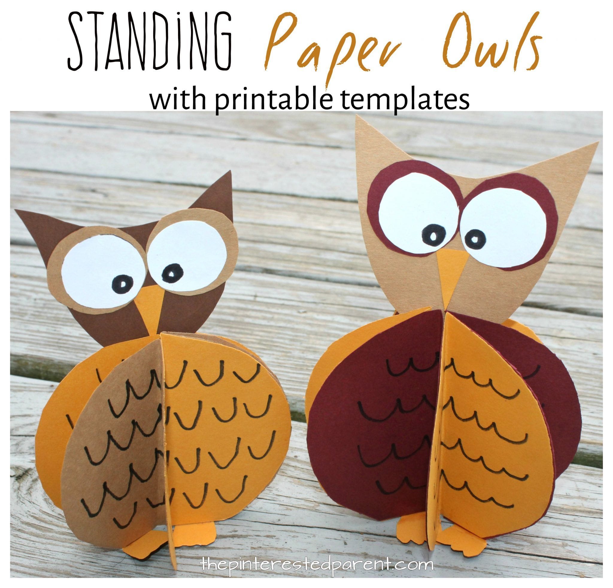 Awesome Build An Owl Craft