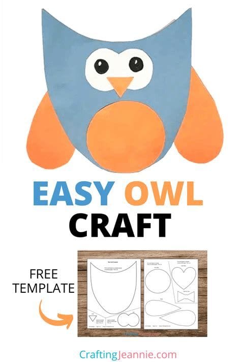 Free Printable Owl Template