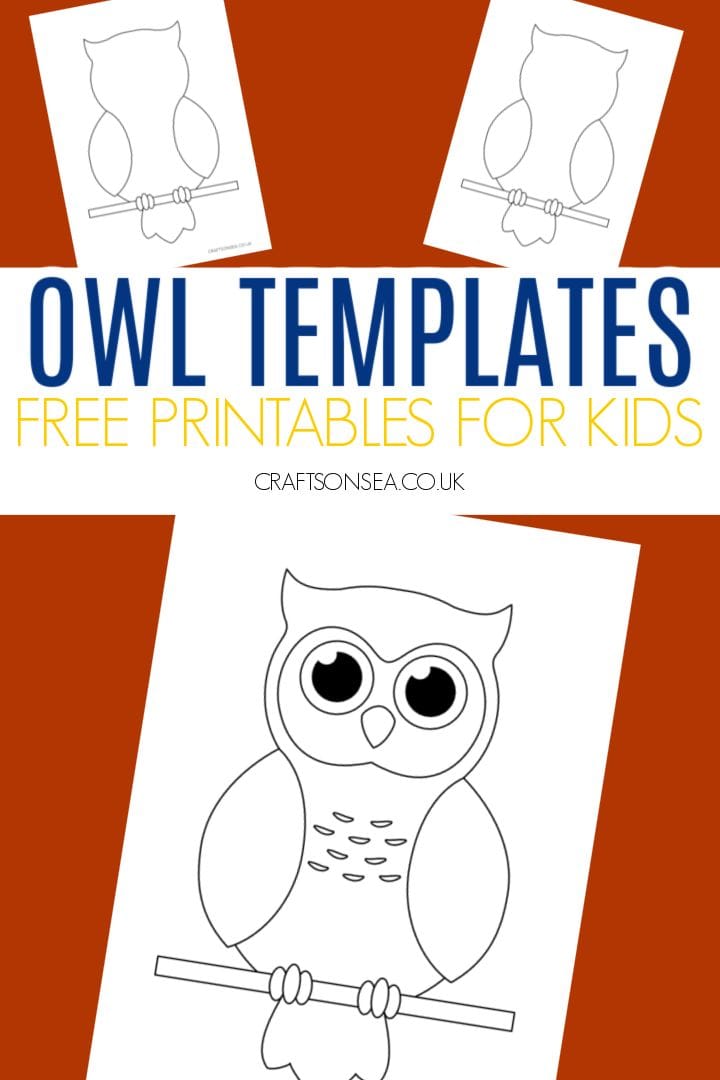 FREE Owl Template (Printable PDF)