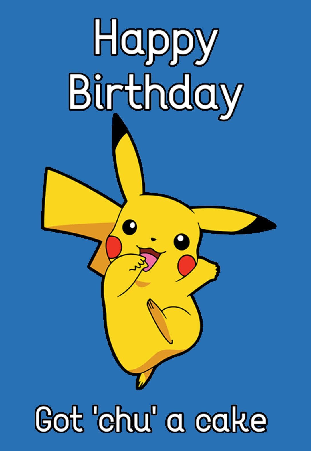 Pikachu Printable Birthday Cards PRINTBIRTHDAY