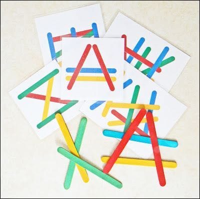 ourhomecreations: Popsicle stick patterns (Free printable)