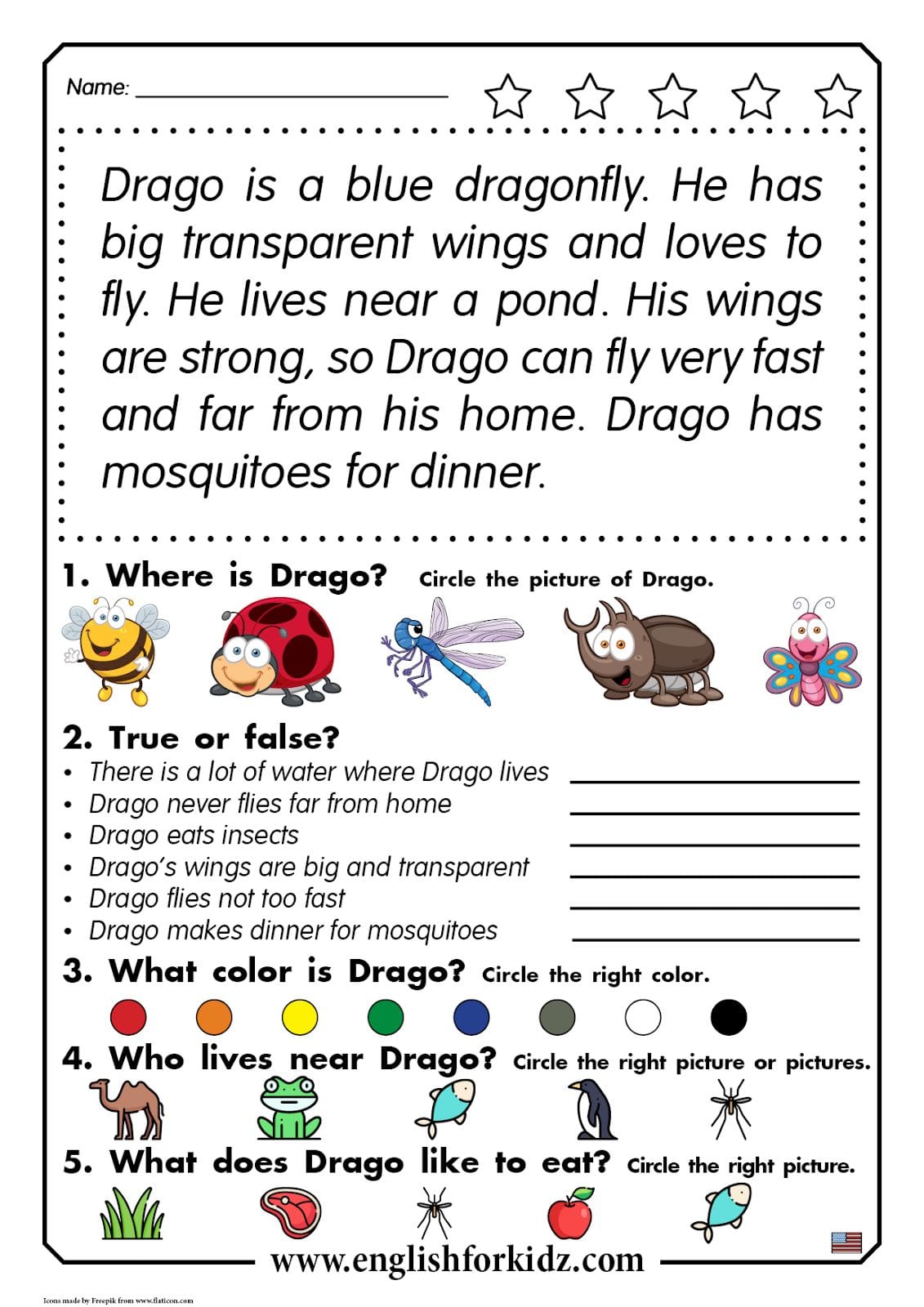 Free Printable Worksheets For Reading