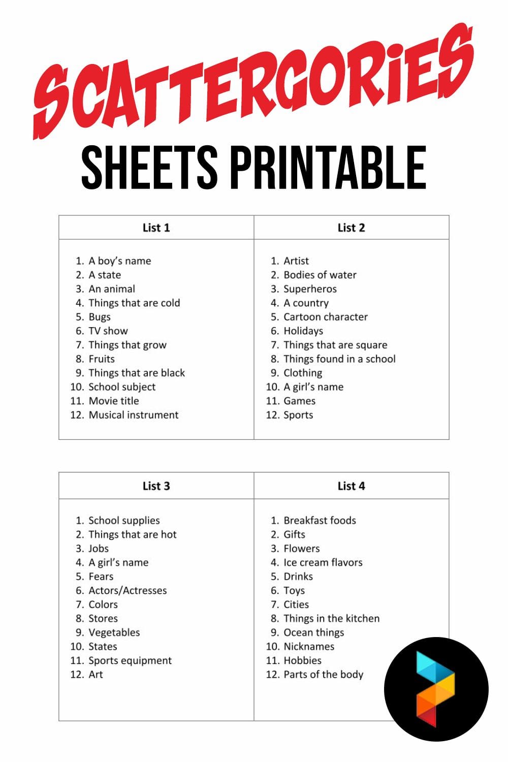 10 best scattergories sheets printable pdf for free at