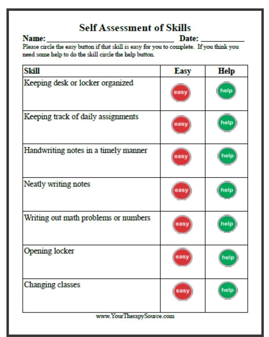 Soft Skills Activity Sheet