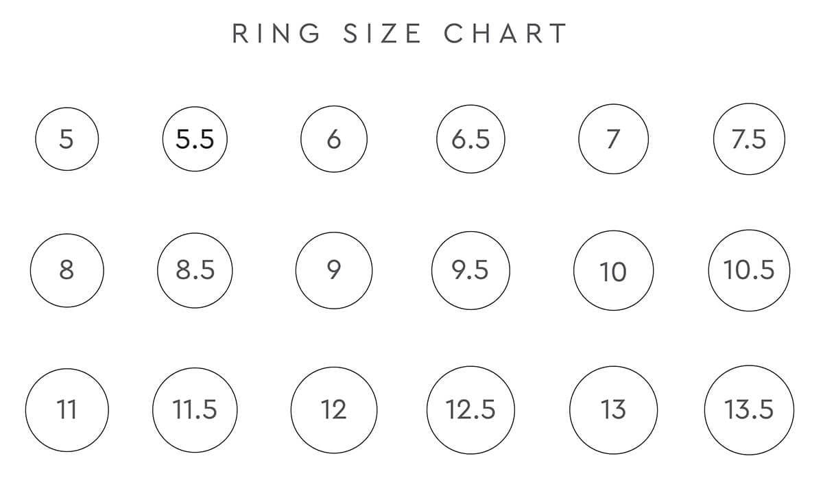 Free Printable Ring Size Chart UK by Simon Wright Jewellery