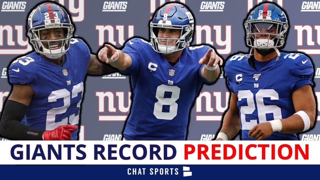 New York Giants 2021 Schedule And Record Prediction For NFL Season