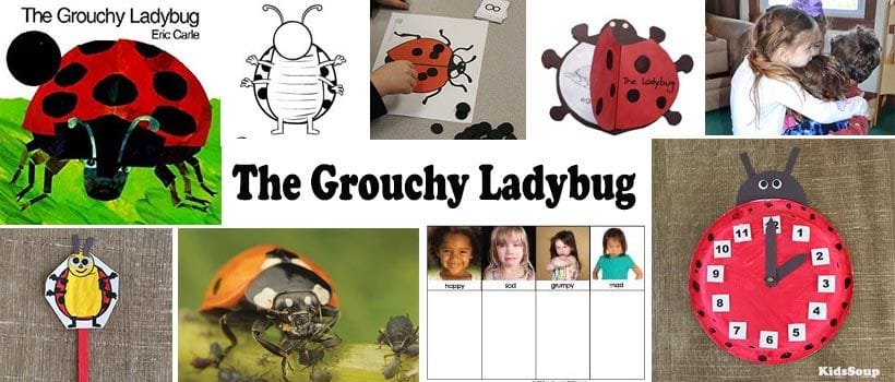 Printable Activities for The Grouchy Ladybug