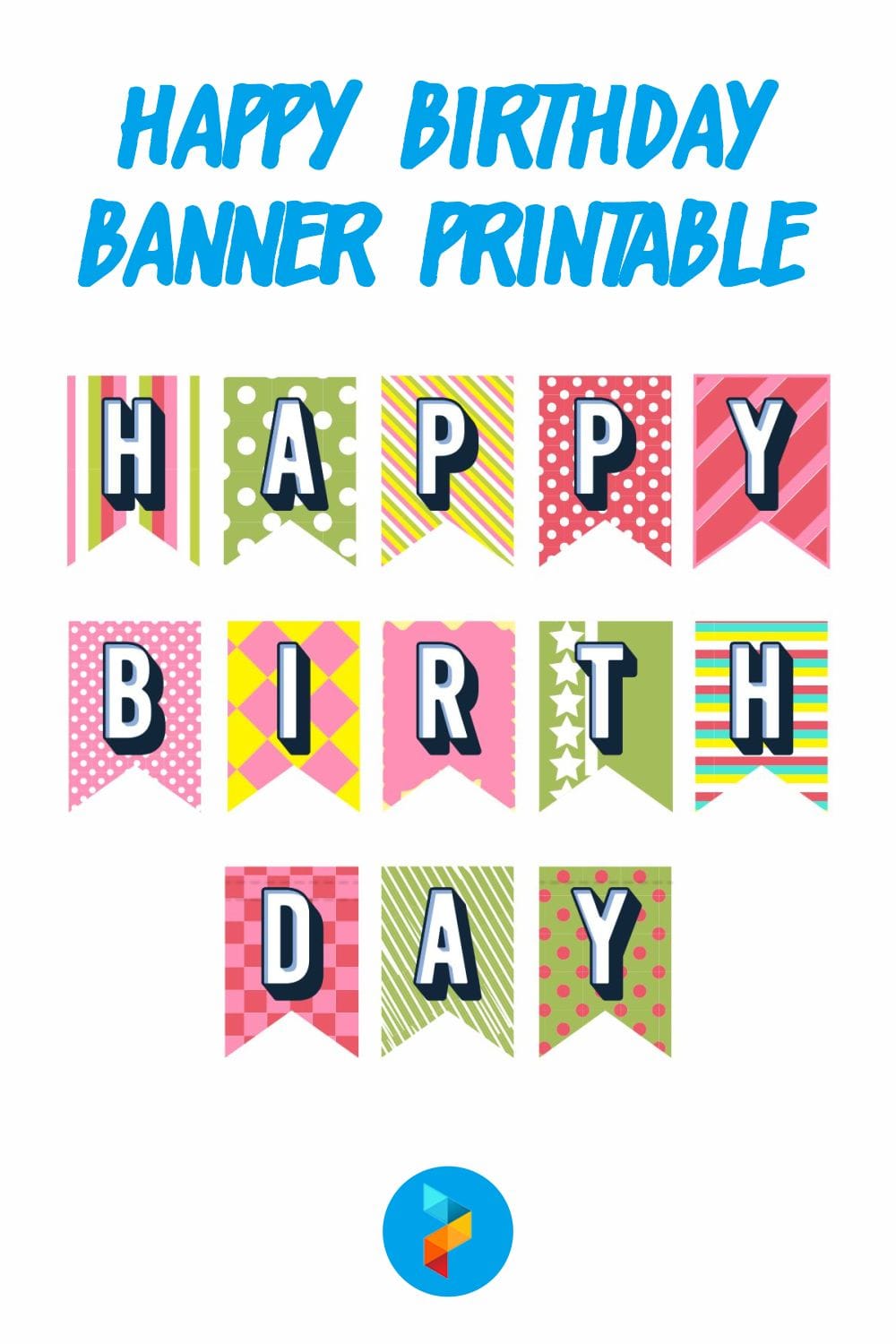 10 Best Happy Birthday Banner Printable PDF for Free at Printablee