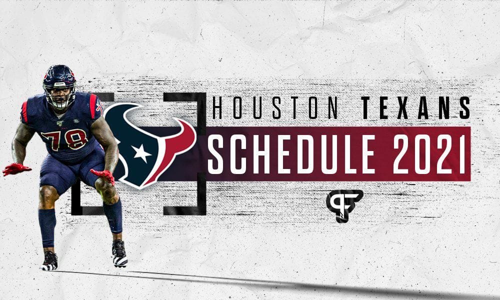 Texans Schedule