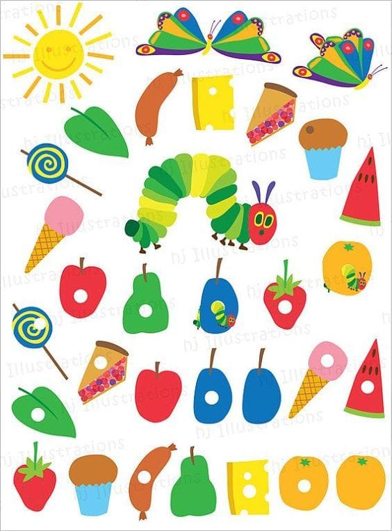 The Very Hungry Caterpillar Printables