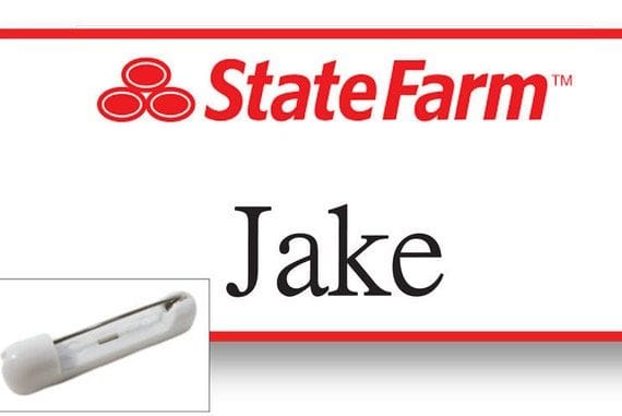 Jake From State Farm Name Tag Printable