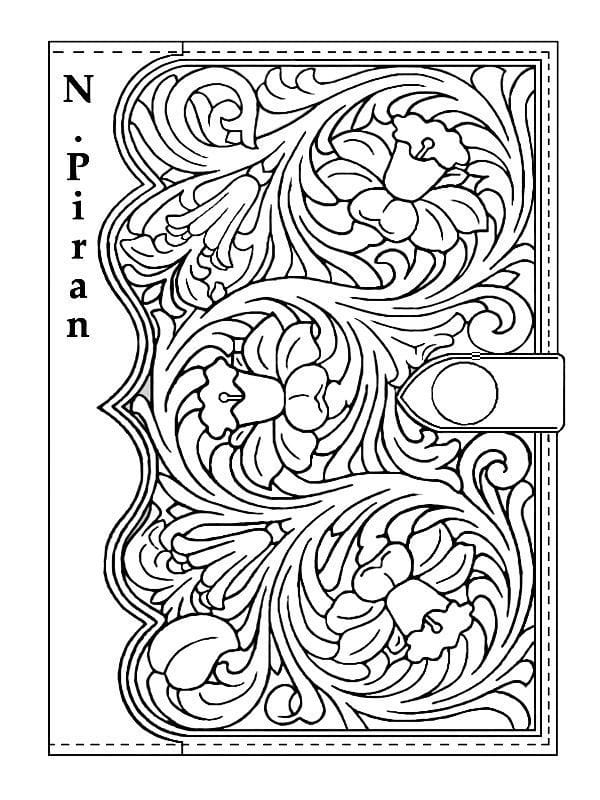 Free Pattern for Northwest Style Leather Carving