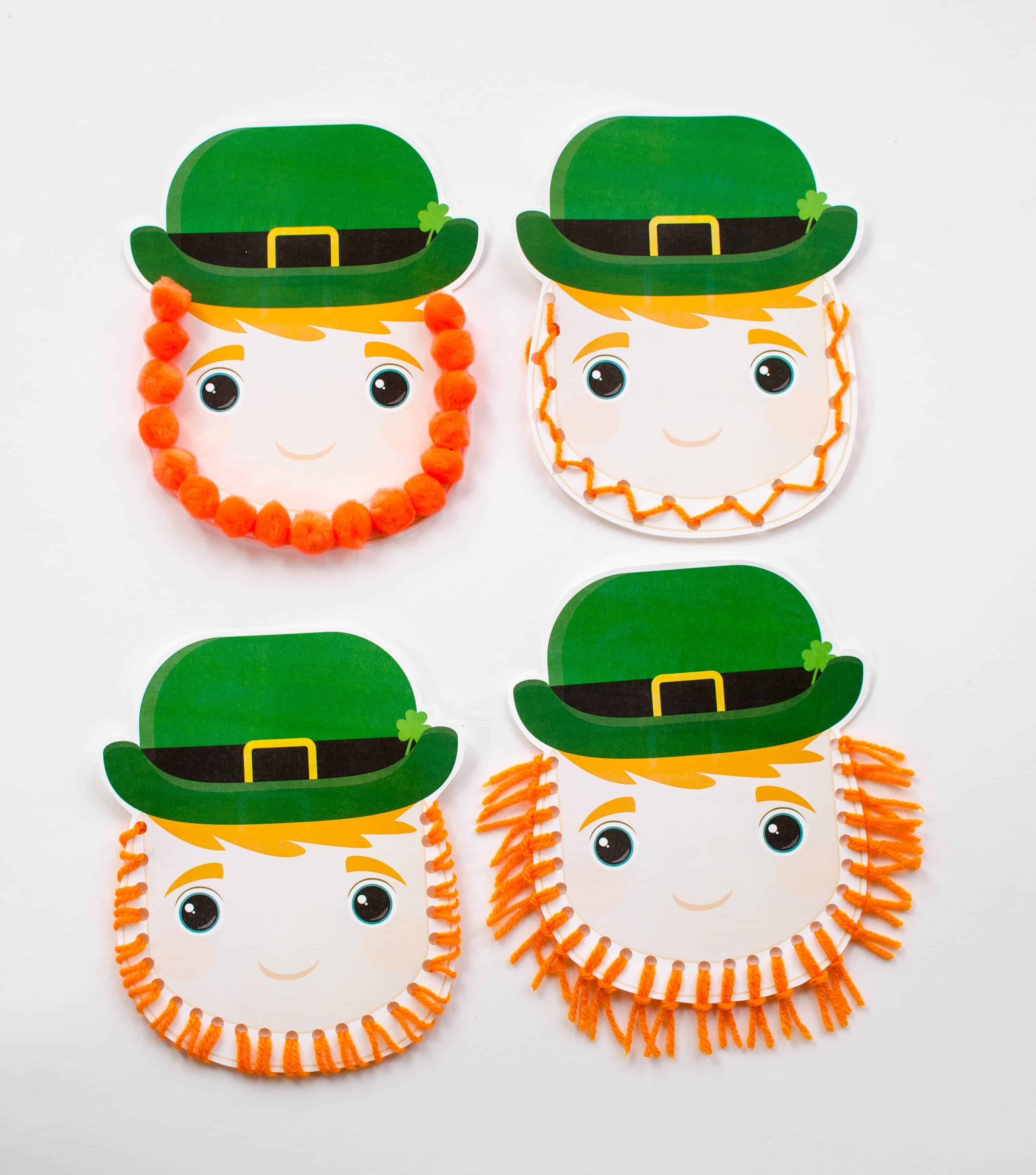 Easy Leprechaun Craft for Kids with Free Printable