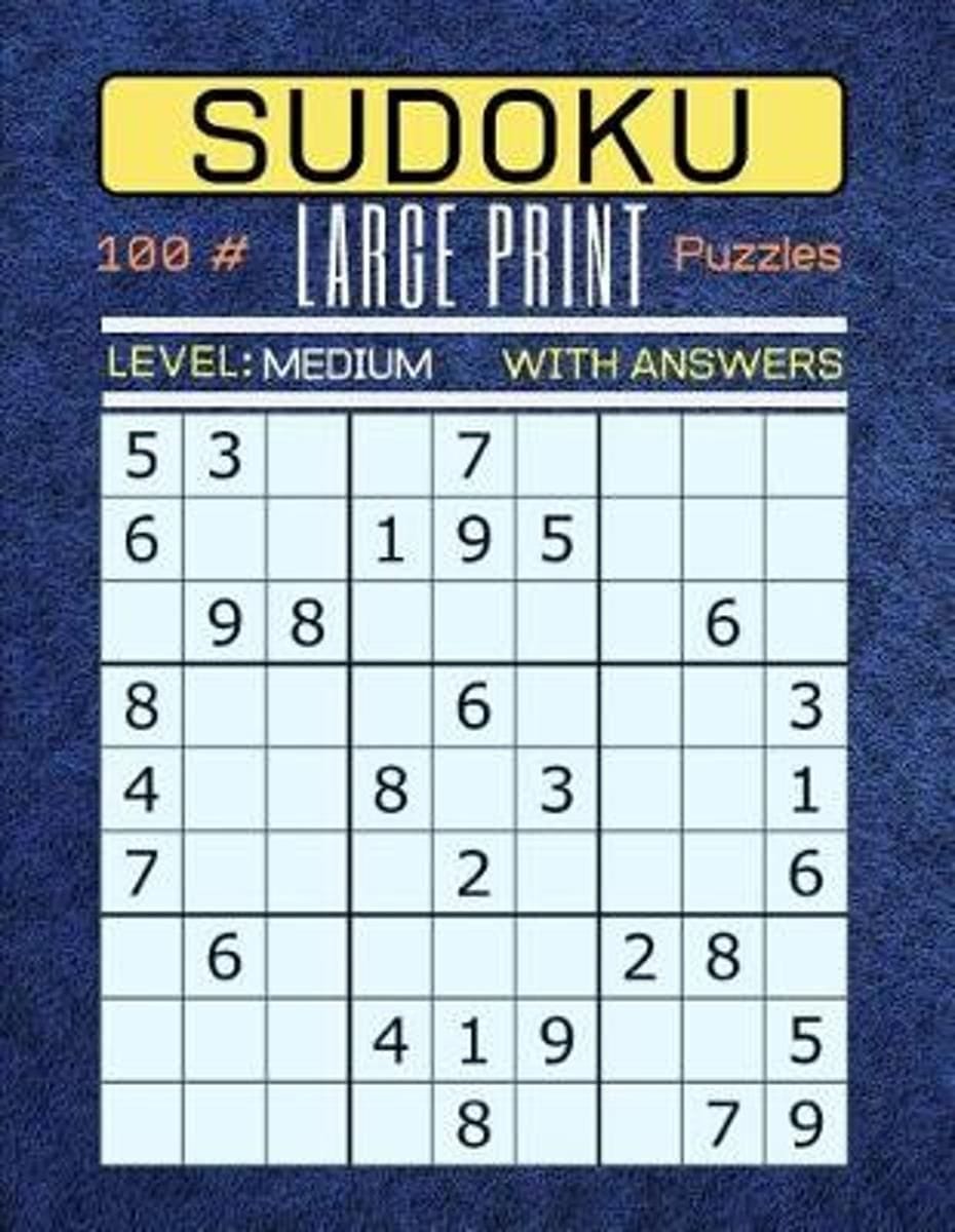 Medium Level Printable Sudoku Medium