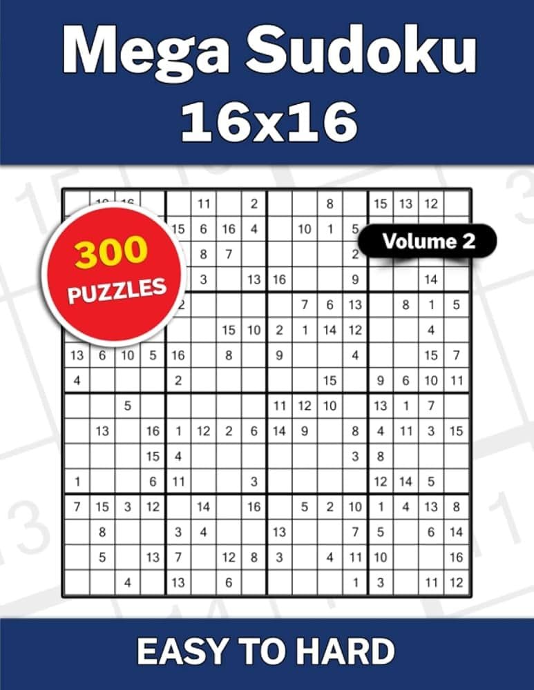 Free printable mega sudoku puzzles