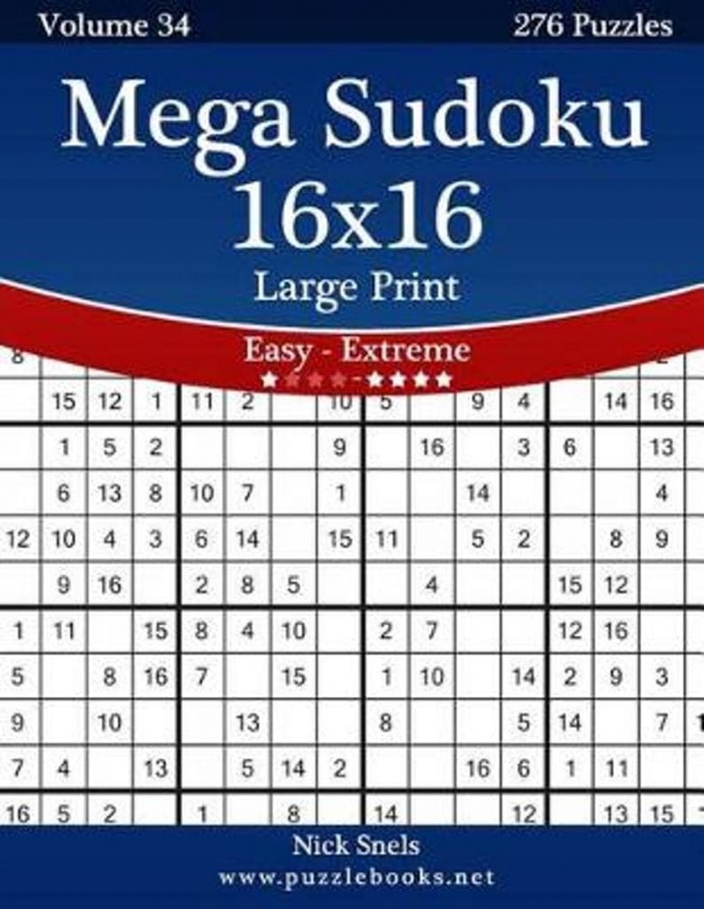 Free printable mega sudoku puzzles