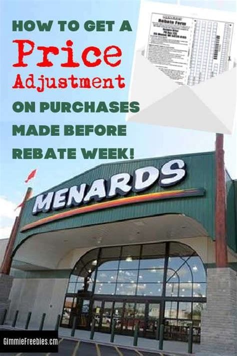 Menards 11% Price Adjustment Rebate 8804 (Feb 2023) If you are looking