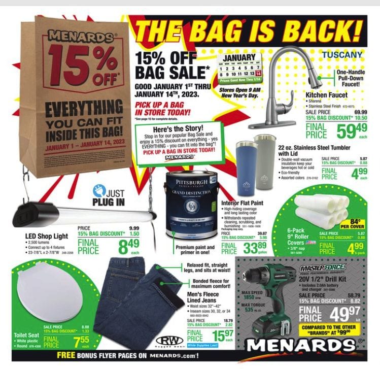 Printable Menards Rebate Form 2023