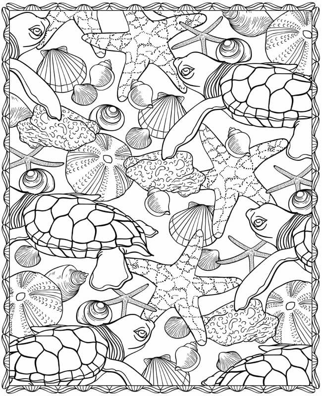 20+ Free Printable Ocean Coloring Pages