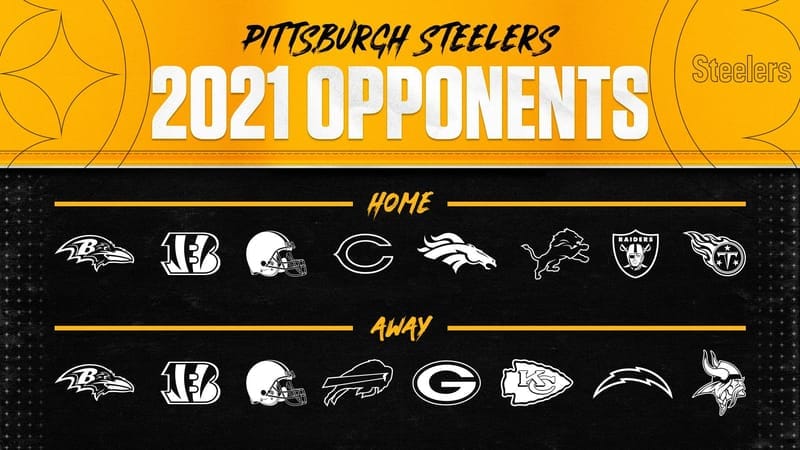 2021 Pittsburgh Steelers: Full Schedule