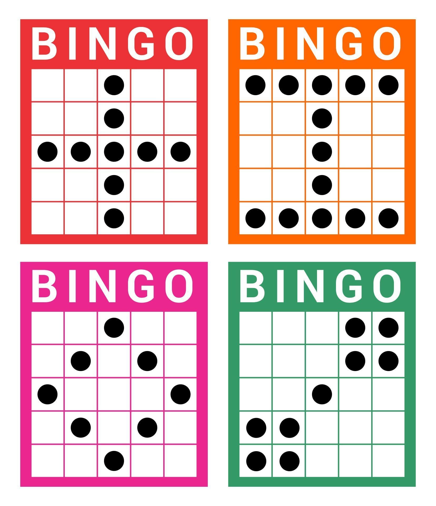 Bingo Game Patterns